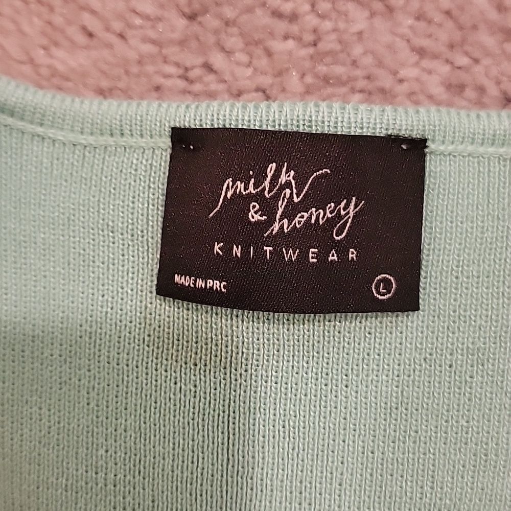 Milk & Honey Mint Green Sleeveless Top - Picture 9 of 10